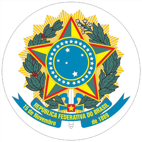 Brazil | Coat of arms as sticker Brazil | Coat of arms as sticker