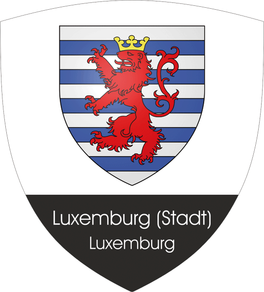 Stadtwappen von Luxemburg-Stadt Stadtwappen von Luxemburg-Stadt