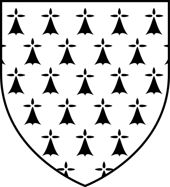 Brittany | Coat of arms as sticker Brittany | Coat of arms as sticker