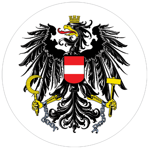 Austria | Coat of arms as sticker Austria | Coat of arms as sticker