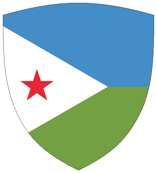 Djibouti | armorial sticker Djibouti | armorial sticker
