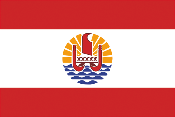 French Polynesia | Flag of (same size) French Polynesia | Flag of (same size)