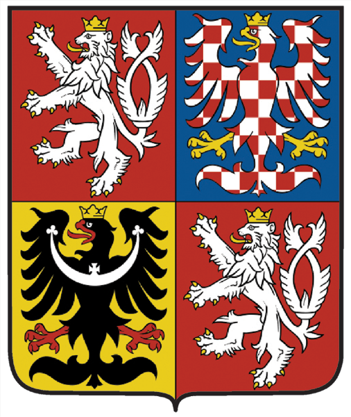 Tschechische Republik | Wappen als Aufkleber Tschechische Republik | Wappen als Aufkleber