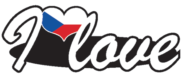 Aufkleber- I love Tschechische Republik Aufkleber- I love Tschechische Republik