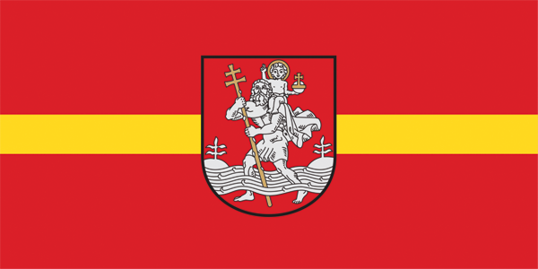 Ensign flag of Vilnius Ensign flag of Vilnius
