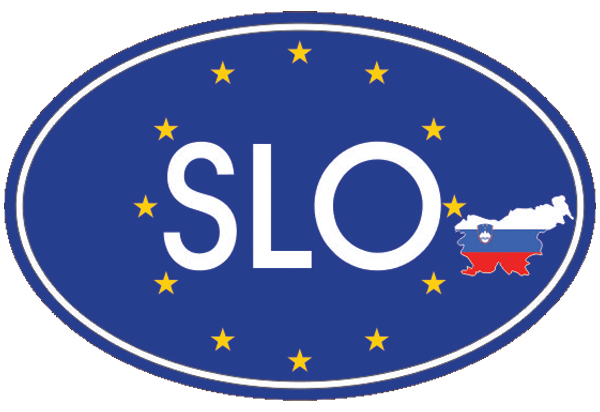 Slowenien | Europa-Kennzeichen Slowenien | Europa-Kennzeichen