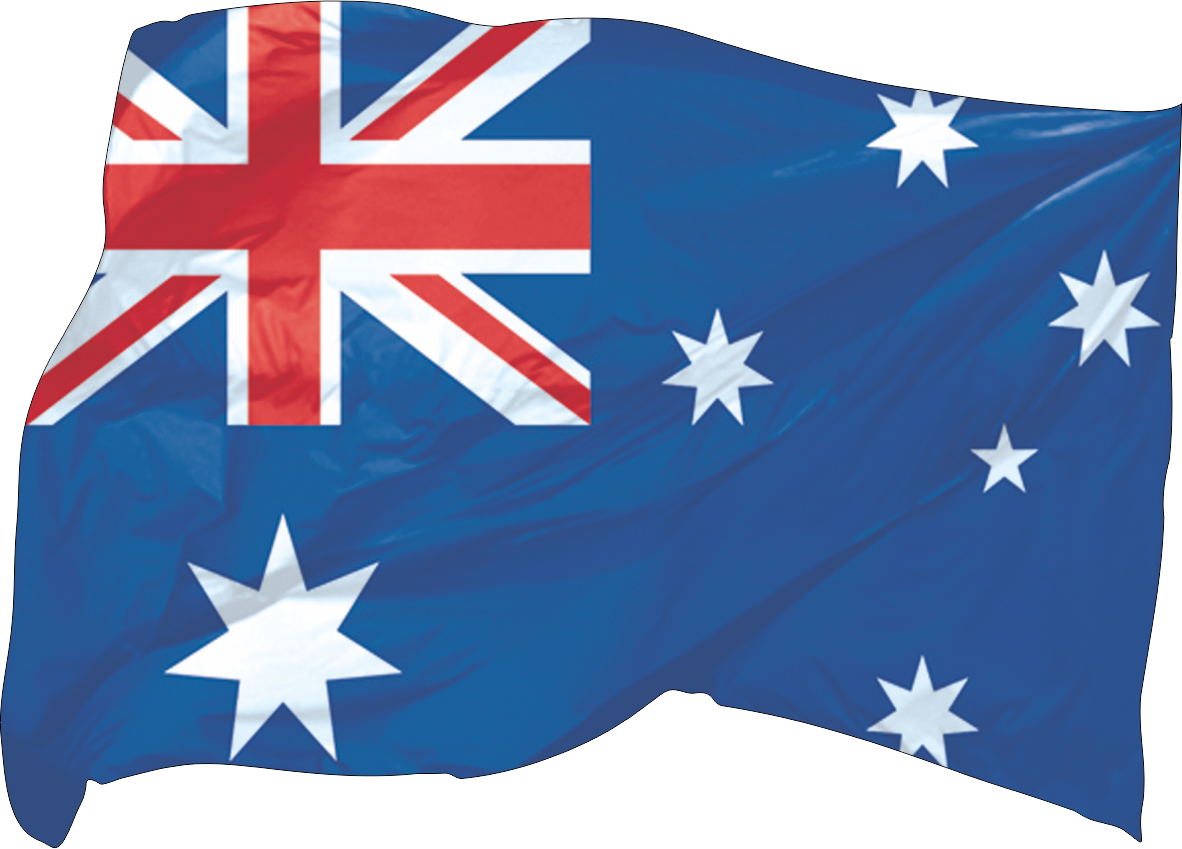 Australia | waving flag as sticker Australia | waving flag as sticker