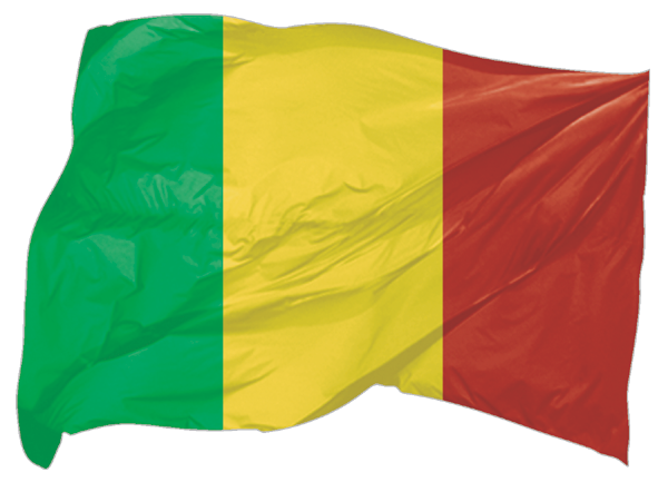 Mali | waving flag as sticker Mali | waving flag as sticker