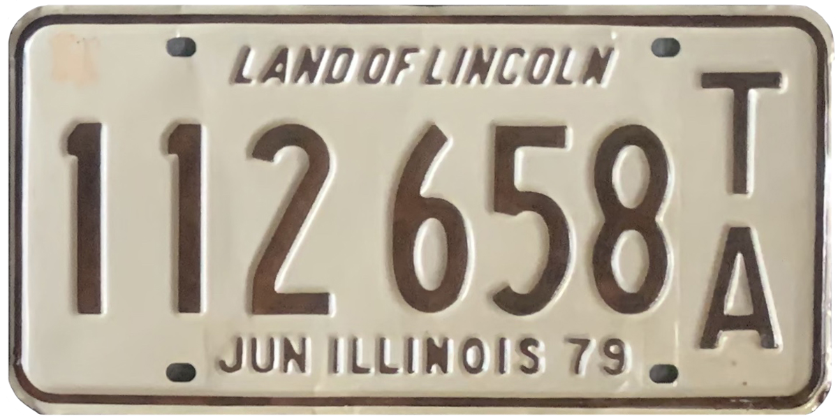 USA-Kennzeichen als Aufkleber | Illinois.8 USA-Kennzeichen als Aufkleber | Illinois.8