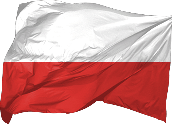Poland | waving flag as sticker Poland | waving flag as sticker