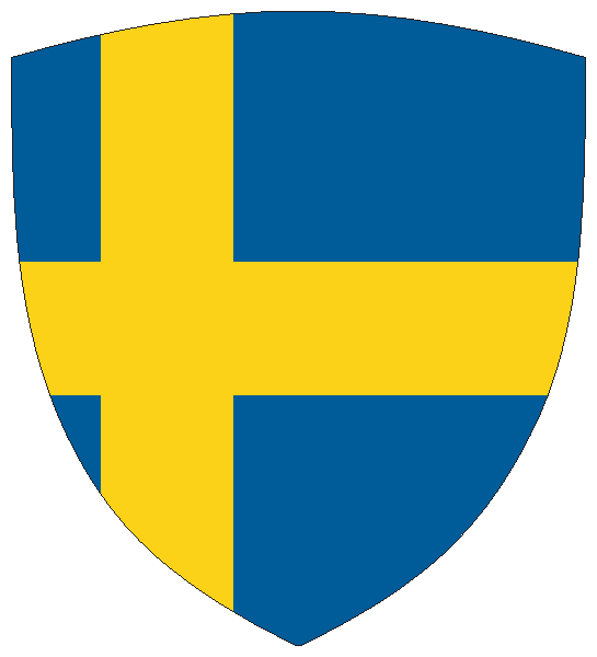 Sweden | armorial sticker Sweden | armorial sticker