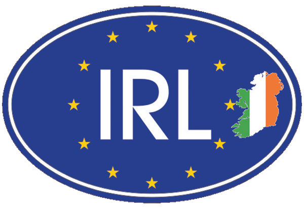 Ireland | Europe license plate Ireland | Europe license plate