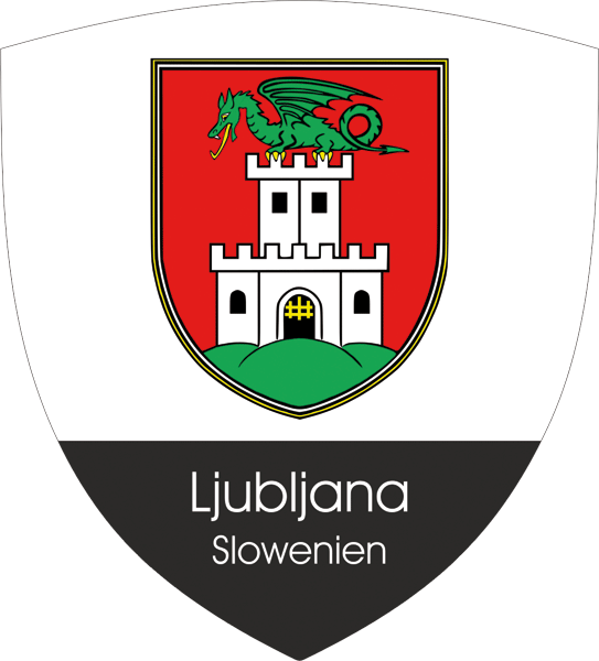 Stadtwappen von Ljubljana Stadtwappen von Ljubljana