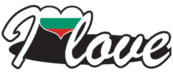 Aufkleber- I love Bulgarien Aufkleber- I love Bulgarien