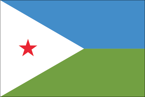 Djibouti | Flag of (same size) Djibouti | Flag of (same size)