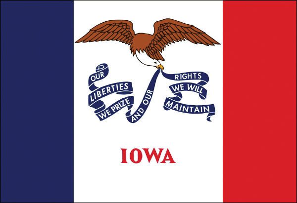 Iowa | Sticker Iowa | Sticker