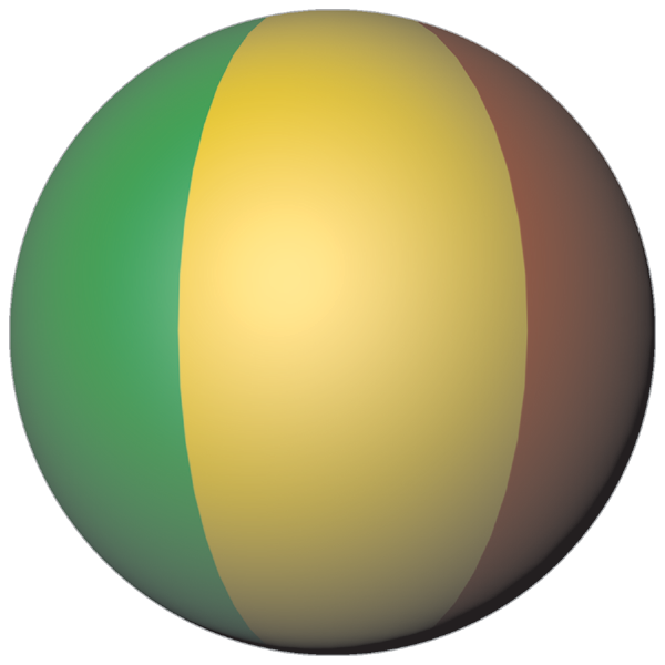 Mali | Sticker in ball shape Mali | Sticker in ball shape