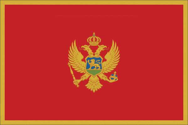 Montenegro | Flag of (same size) Montenegro | Flag of (same size)