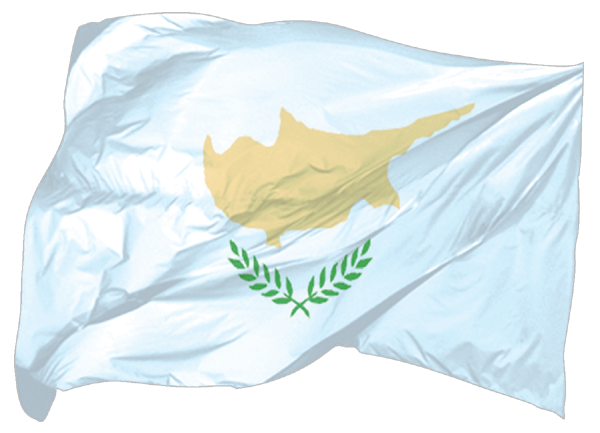 Cyprus | waving flag as sticker Cyprus | waving flag as sticker