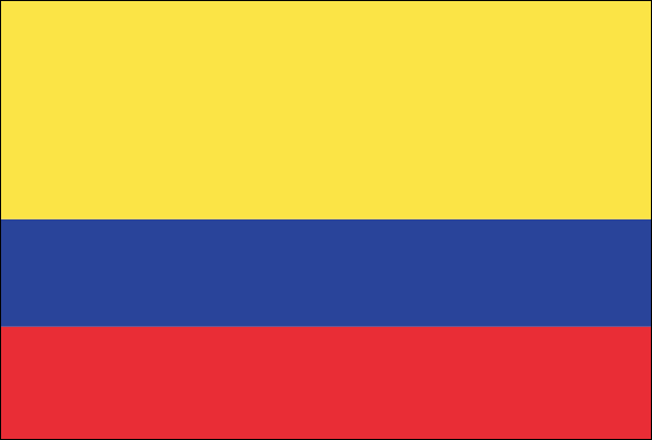 Colombia | Flag of (same size) Colombia | Flag of (same size)
