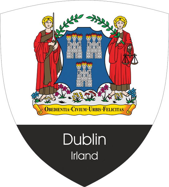 Stadtwappen von Dublin Stadtwappen von Dublin