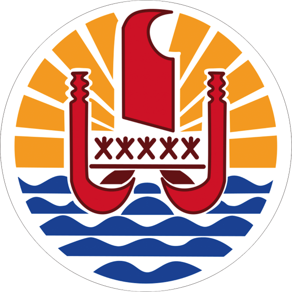 French Polynesia | Coat of arms as sticker French Polynesia | Coat of arms as sticker