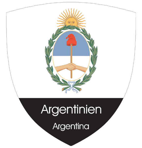 Argentinien | Wappen als Aufkleber (2) Argentinien | Wappen als Aufkleber (2)