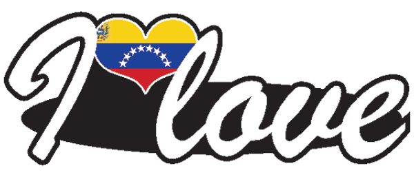 Aufkleber- I love Venezuela Aufkleber- I love Venezuela