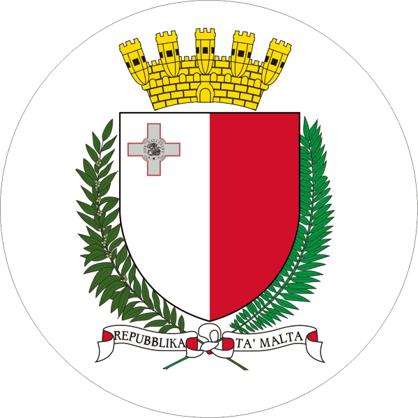 Malta | Wappen als Aufkleber Malta | Wappen als Aufkleber