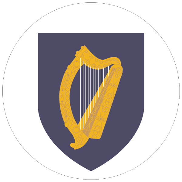 Ireland | Coat of arms as sticker Ireland | Coat of arms as sticker