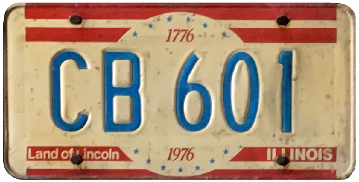 USA-Kennzeichen als Aufkleber | Illinois.6 USA-Kennzeichen als Aufkleber | Illinois.6