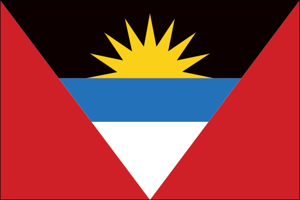 Antigua and Barbuda | Flag of (same size) Antigua and Barbuda | Flag of (same size)