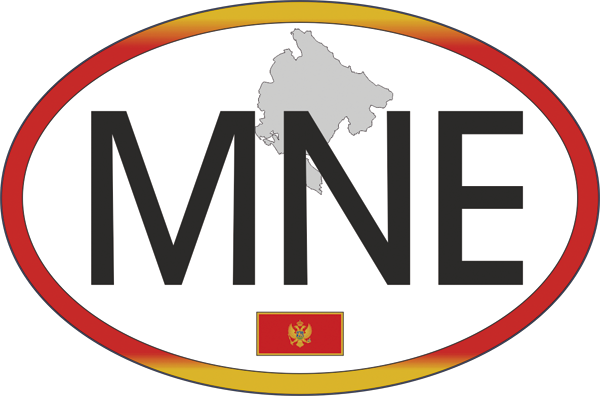 Montenegro | Länderkennzeichen Montenegro | Länderkennzeichen