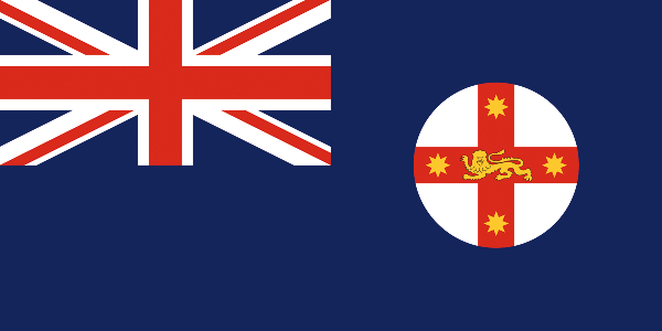 Australia Sticker | Flag of New South Wales Australia Sticker | Flag of New South Wales