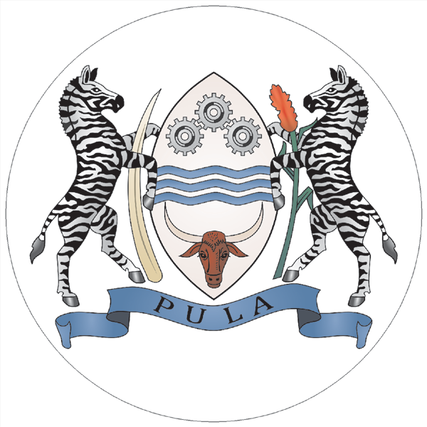 Botswana | Coat of arms as sticker Botswana | Coat of arms as sticker