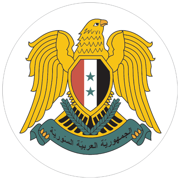 Syria | Coat of arms as sticker Syria | Coat of arms as sticker
