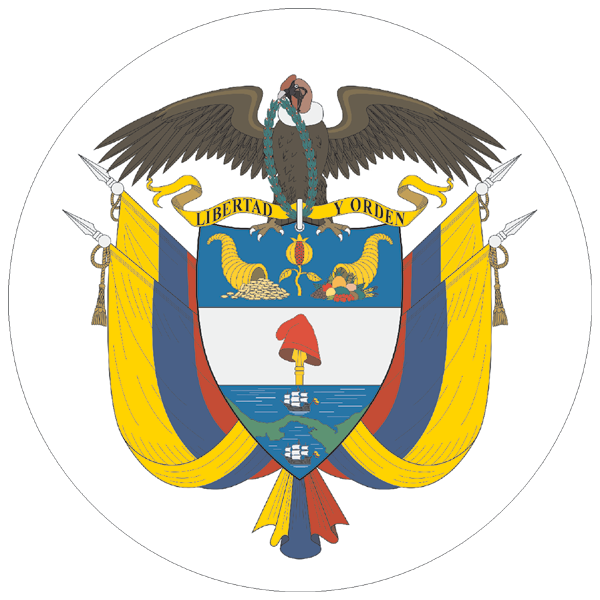 Kolumbien | Wappen als Aufkleber Kolumbien | Wappen als Aufkleber